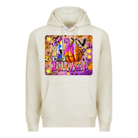 Oatmeal Heather 1st Halloween Premium Hoodie - CowhideDigitalArt