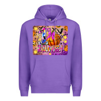 Purple 1st Halloween Premium Hoodie - CowhideDigitalArt