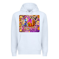 White 1st Halloween Premium Hoodie - CowhideDigitalArt
