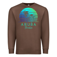 Chestnut Vintage Aruba Beach Tropical Vibes Vacation Souvenir Gift Premium Sweatshirt - longCreatives