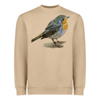 Mushroom yellow breast Heavyweight Sweatshirt - LillyAllenDesigns