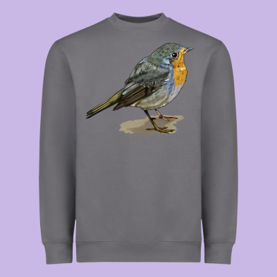 Yellow Breast Heavyweight Sweatshirt Designed By Lillyallendesigns