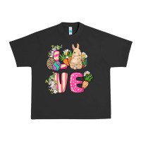 Pigment Black Love Easter Day Urban Heavy Tee - HowdyJamesFarm