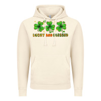 Vintage Artic St. Patrick's Day lucky and blessed Vintage Hoodie - HowdyJamesFarm