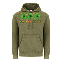 Vintage Olive St. Patrick's Day lucky and blessed Vintage Hoodie - HowdyJamesFarm