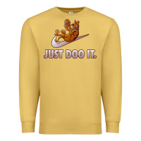 Antique Gold just doo it - Scooby Dog shanwech Halloween Premium Sweatshirt - longCreatives