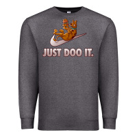 Charcoal Heather just doo it - Scooby Dog shanwech Halloween Premium Sweatshirt - longCreatives