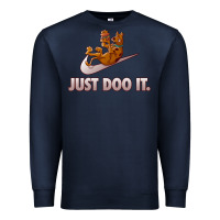 Navy just doo it - Scooby Dog shanwech Halloween Premium Sweatshirt - longCreatives