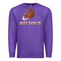 Purple just doo it - Scooby Dog shanwech Halloween Premium Sweatshirt - longCreatives