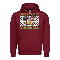 Burgundy race wife Zipper Hoodie - Artiststas