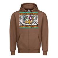 Chestnut race wife Zipper Hoodie - Artiststas