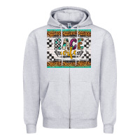 Heather Grey race wife Zipper Hoodie - Artiststas