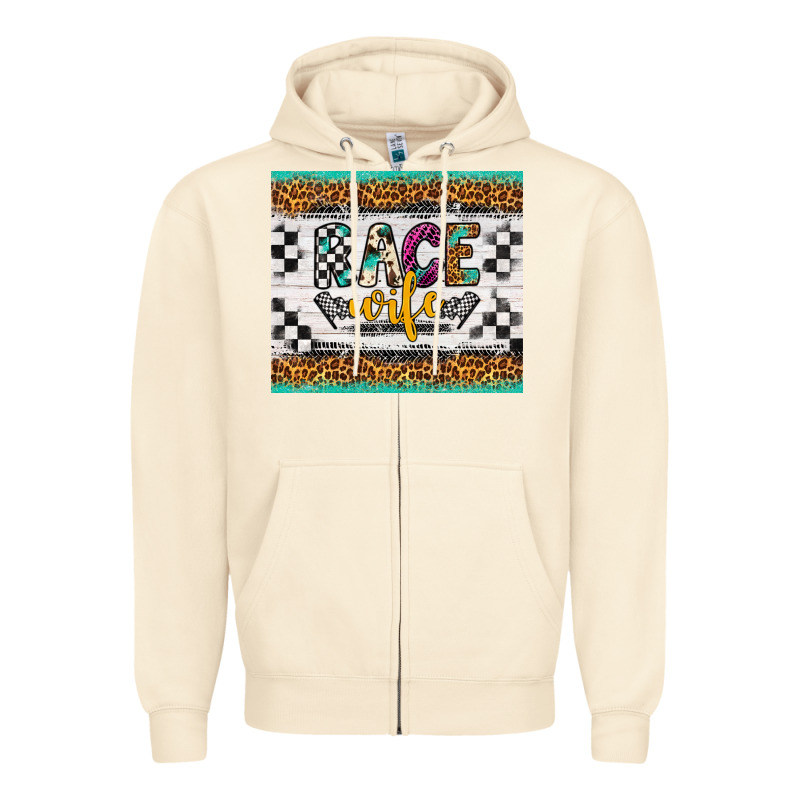 Race Wife Zipper Hoodie by Artiststas | Teevron