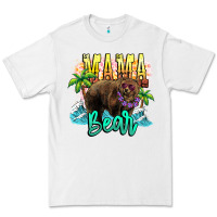 White Mama bear summer Premium Tee - NancyCooperArtShop