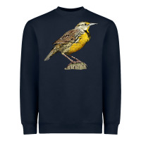 Navy Western Meadowlark Heavyweight Sweatshirt - LillyAllenDesigns