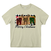 Mossy Merry Christmas Teeth Heavy Core Tee - Bettercallsaul