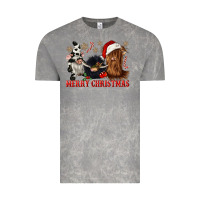 Merry Christmas Heifer Cow Gnomies Vintage Tee | Teevron