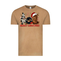 Vintage Camel merry christmas heifer cow gnomies Vintage Tee - CowGirlArtShop