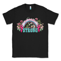 Black Strong Cancer rainbow Cancer Awareness Classic Tee - HowdyJamesFarm