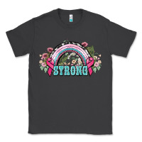 Smoke Strong Cancer rainbow Cancer Awareness Classic Tee - HowdyJamesFarm