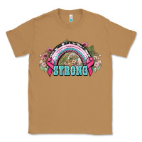 Toasted Coconut Strong Cancer rainbow Cancer Awareness Classic Tee - HowdyJamesFarm