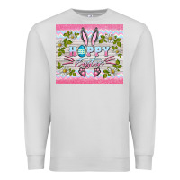 Dove Grey happy easter bunny Premium Sweatshirt - BarkalooDesign