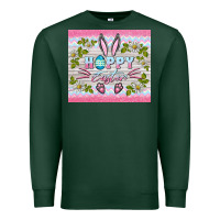 Sports Green happy easter bunny Premium Sweatshirt - BarkalooDesign