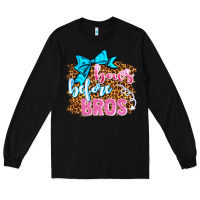 Black bows before bros olivia Long Sleeve Tee - OliviaCreatesArt