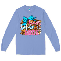 Colony Blue bows before bros olivia Long Sleeve Tee - OliviaCreatesArt