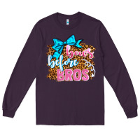 Plum bows before bros olivia Long Sleeve Tee - OliviaCreatesArt