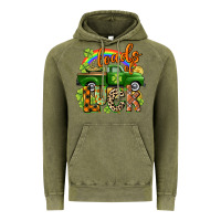 Vintage Olive Loads of luck Vintage Hoodie - CowGirlArtShop
