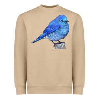 Mushroom Mountain Bluebird Heavyweight Sweatshirt - LillyAllenDesigns