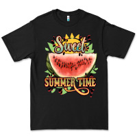 Black sweet summer time watermelon Premium Tee - NancyCooperArtShop