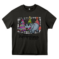 Asphalt I Want Hippopotamus For Christmas Heavy Core Tee - Bettercallsaul