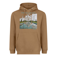 Toasted Coconut india agra taj mahal mausoleum travel tourist Heavyweight Hoodie - longCreatives