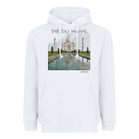 White india agra taj mahal mausoleum travel tourist Heavyweight Hoodie - longCreatives