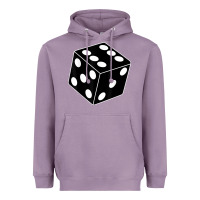 Lavender black gaming dice halloween costume cool quirky funny Heavyweight Hoodie - longCreatives
