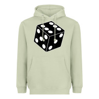 Matcha black gaming dice halloween costume cool quirky funny Heavyweight Hoodie - longCreatives