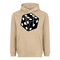 Mushroom black gaming dice halloween costume cool quirky funny Heavyweight Hoodie - longCreatives