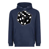 Navy black gaming dice halloween costume cool quirky funny Heavyweight Hoodie - longCreatives