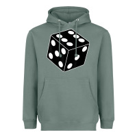 Sage black gaming dice halloween costume cool quirky funny Heavyweight Hoodie - longCreatives