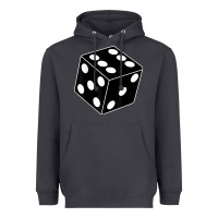 Smoke black gaming dice halloween costume cool quirky funny Heavyweight Hoodie - longCreatives