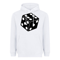 White black gaming dice halloween costume cool quirky funny Heavyweight Hoodie - longCreatives