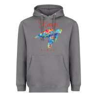 Storm kauai hawaii watercolor sea turtle souvenir Heavyweight Hoodie - longCreatives