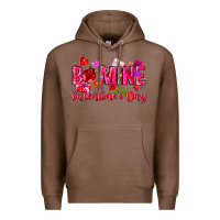Chestnut Be Mine Valentines Day Premium Hoodie - CowhideDigitalArt