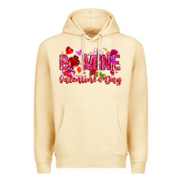 Pina Colada Be Mine Valentines Day Premium Hoodie - CowhideDigitalArt