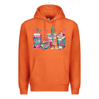 Carrot valentines day coffee Premium Hoodie - Jasminsmagicworld