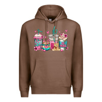 Chestnut valentines day coffee Premium Hoodie - Jasminsmagicworld
