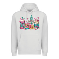 Dove Grey valentines day coffee Premium Hoodie - Jasminsmagicworld