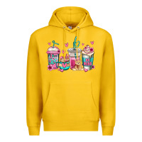 Lemon valentines day coffee Premium Hoodie - Jasminsmagicworld